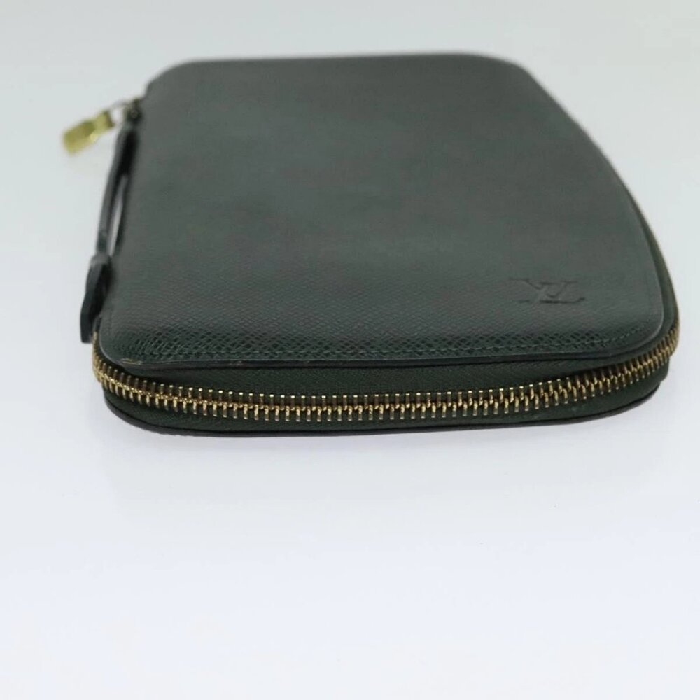 LOUIS VUITTON Taiga Organizer Atoll Travel Case Ardoise M30652 LV Auth bs22785 - Picture 7 of 16